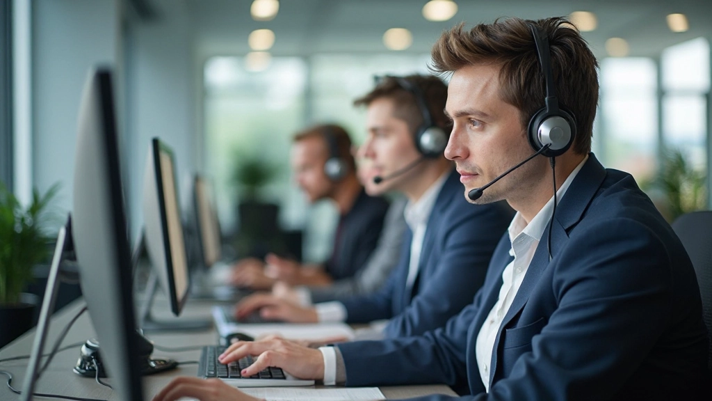 Интеграция чата, электронной почты и телефонной поддержки для обслуживания